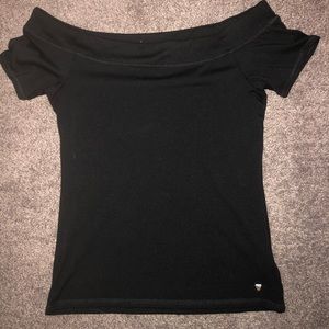 Off the shoulder GUESS shirt